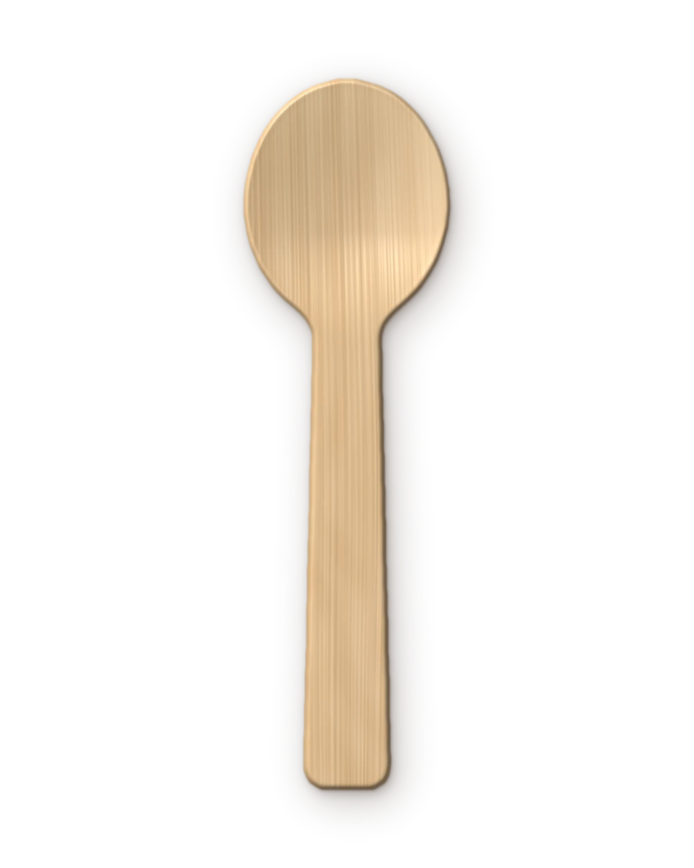 100 mm wooden ice cream spoon