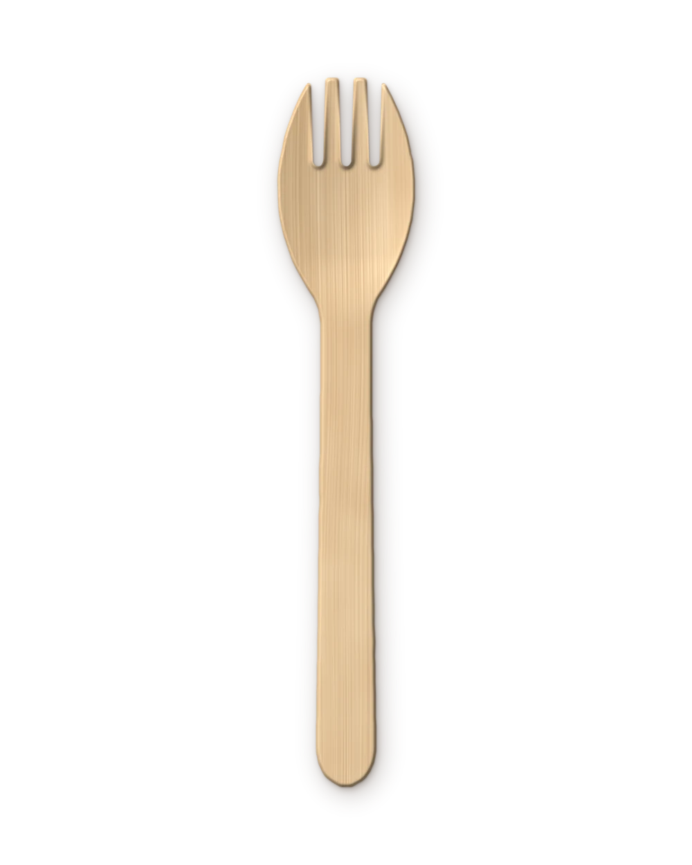 160 mm wooden spork