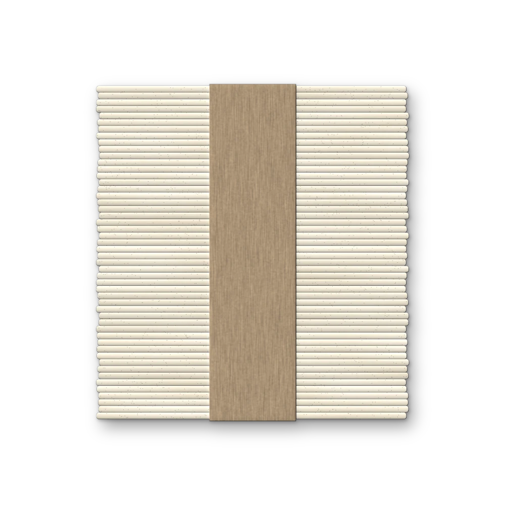 A banded bundle of 93 mm wooden ice cream sticks